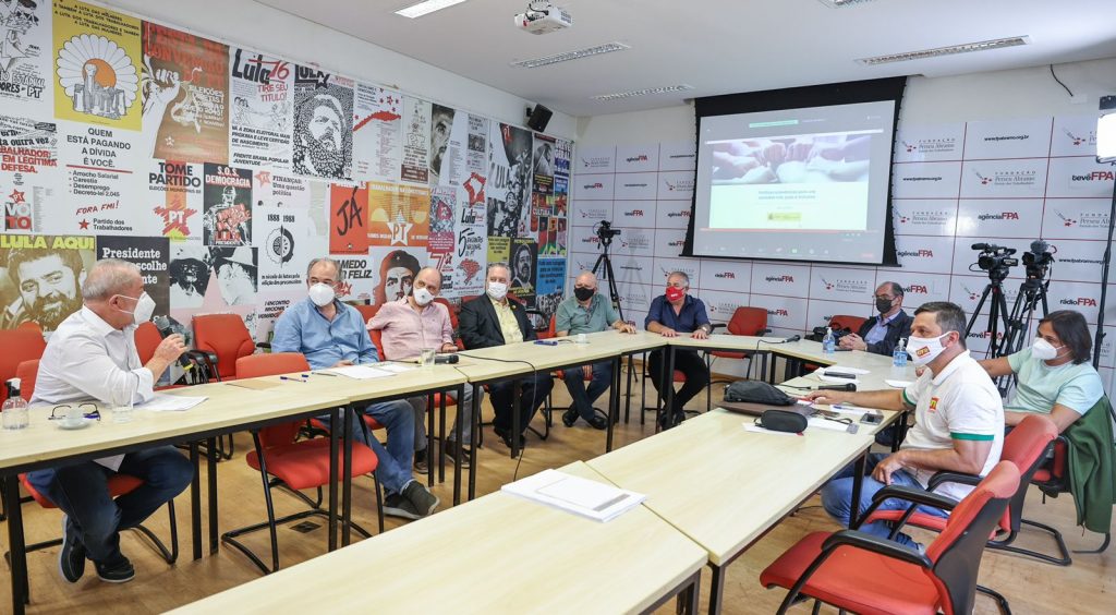 Lula e centrais sindicais se encontram com representantes dos trabalhadores e do governo da Espanha para discutir direitos trabalhistas
